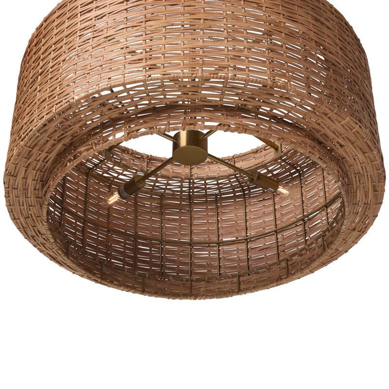Wendall Pendant - Antique Brass Iron