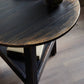 Kickapoo River Cricket Table - Distressed Black