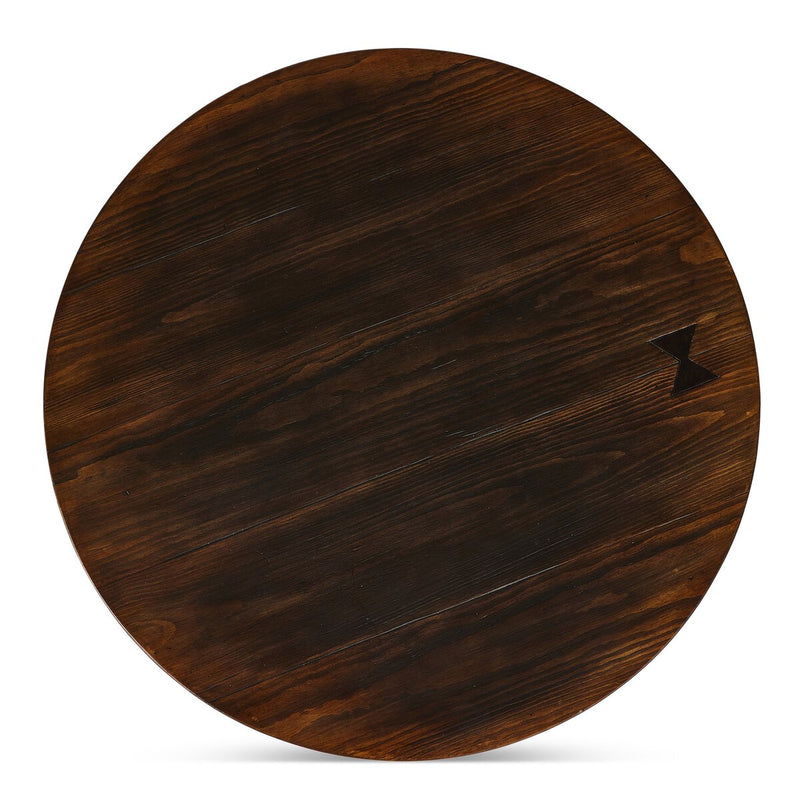 The Pimms Table - Aged Brown Veneer