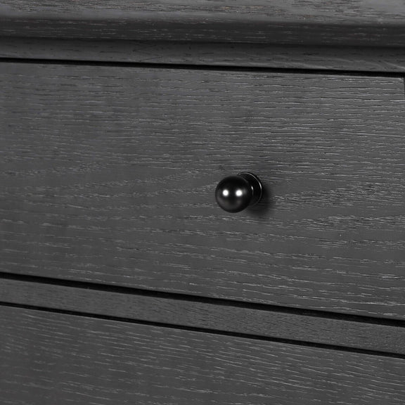 Gardendale Kitchen Island - Black Oak