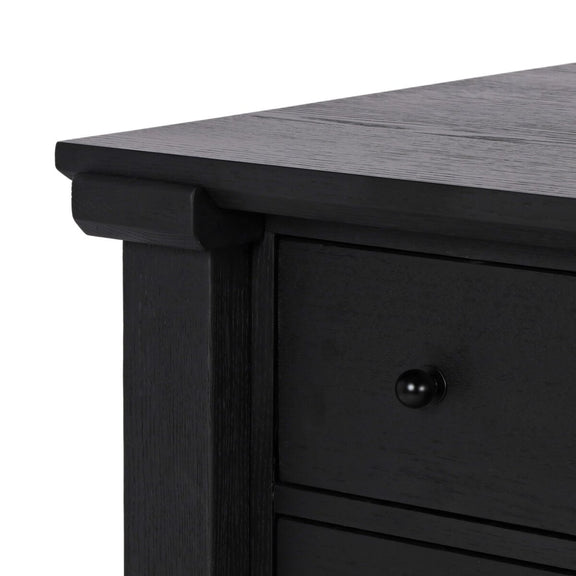 Gardendale Kitchen Island - Black Oak