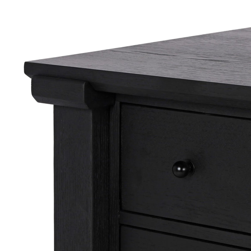 Gardendale Kitchen Island - Black Oak