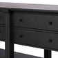 Gardendale Kitchen Island - Black Oak
