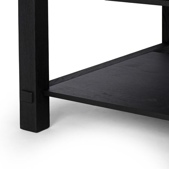 Gardendale Kitchen Island - Black Oak
