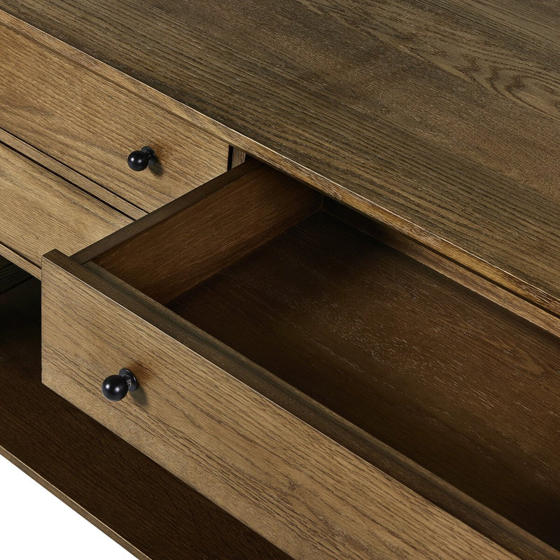 Gardendale Kitchen Island - Tan Oak