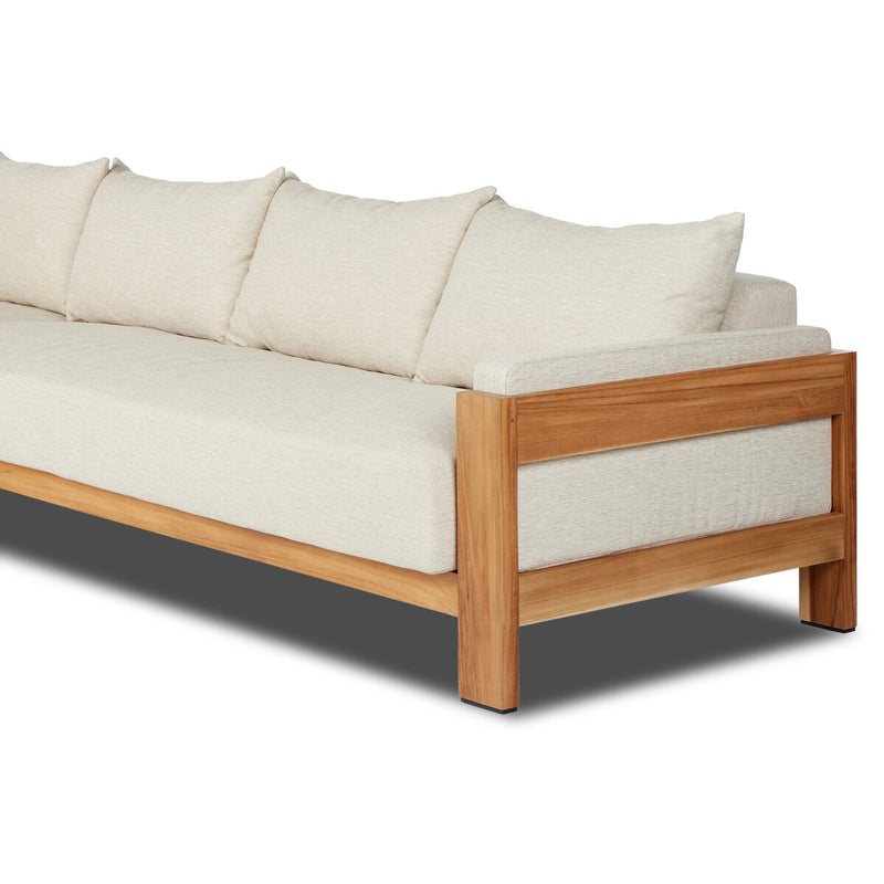 Chapman Outdoor 3-PIece Sectional - Casa Cream