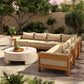 Chapman Outdoor 3-PIece Sectional - Casa Cream