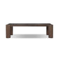 Soho Outdoor Dining Table - Stained Saddle Brown