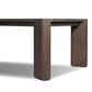 Soho Outdoor Dining Table - Stained Saddle Brown