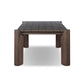 Soho Outdoor Dining Table - Stained Saddle Brown