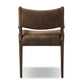 Jayla Dining Armchair - Nubuck Cigar