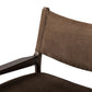 Jayla Dining Armchair - Nubuck Cigar