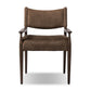Jayla Dining Armchair - Nubuck Cigar