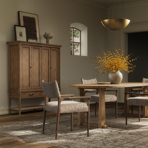 Jayla Dining Armchair - Fallingbrook Natural