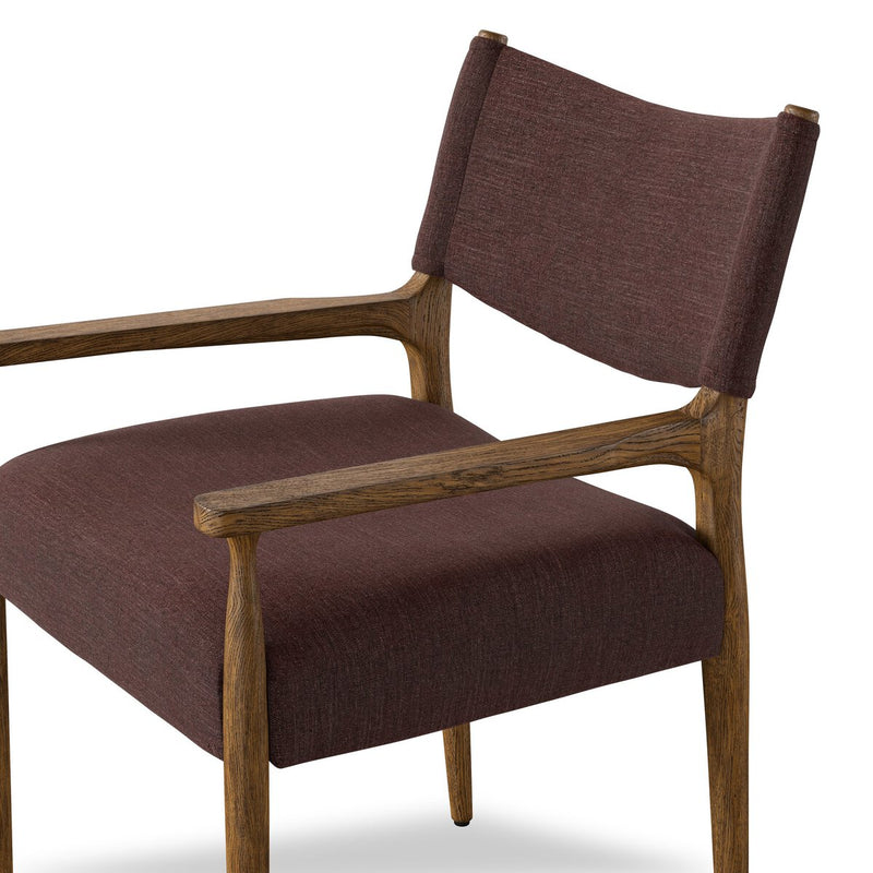 Jayla Dining Armchair - Laughlin Plum
