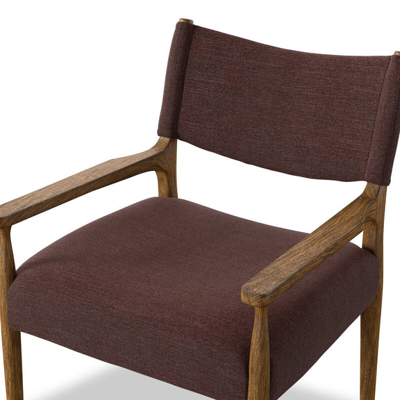 Jayla Dining Armchair - Laughlin Plum