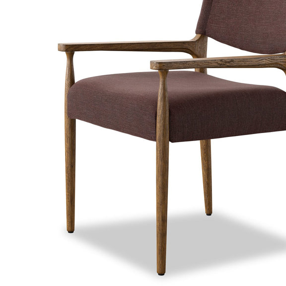 Jayla Dining Armchair - Laughlin Plum