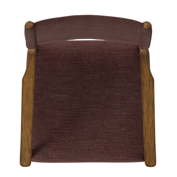 Jayla Dining Armchair - Laughlin Plum