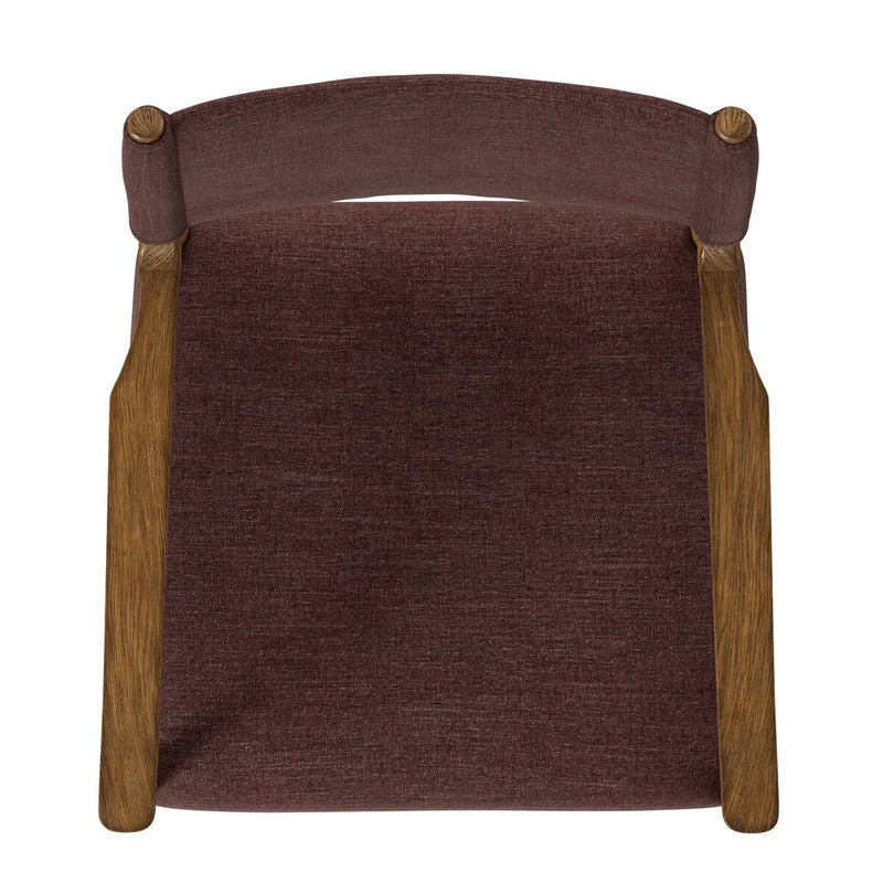 Jayla Dining Armchair - Laughlin Plum