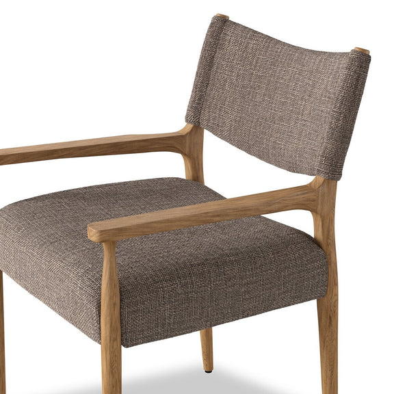 Jayla Dining Armchair - Saxon Mink