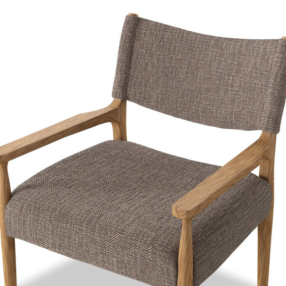 Jayla Dining Armchair - Saxon Mink