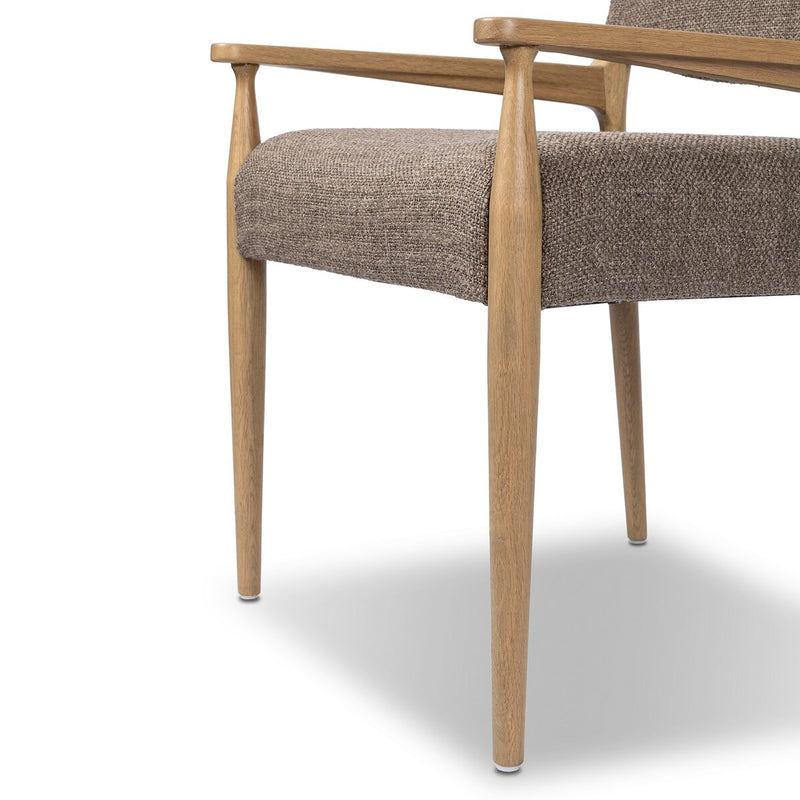 Jayla Dining Armchair - Saxon Mink