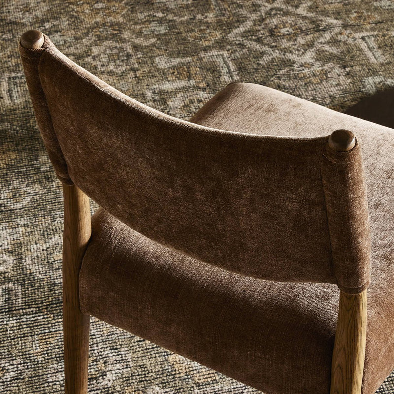 Jayla Armless Dining Chair - Altair Mushroom