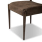 Jayla Armless Dining Chair - Nubuck Cigar