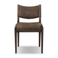 Jayla Armless Dining Chair - Nubuck Cigar