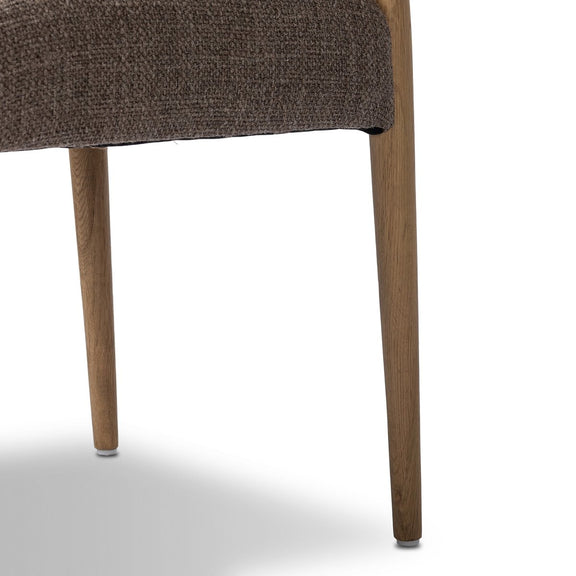 Jayla Armless Dining Chair - Saxon Mink