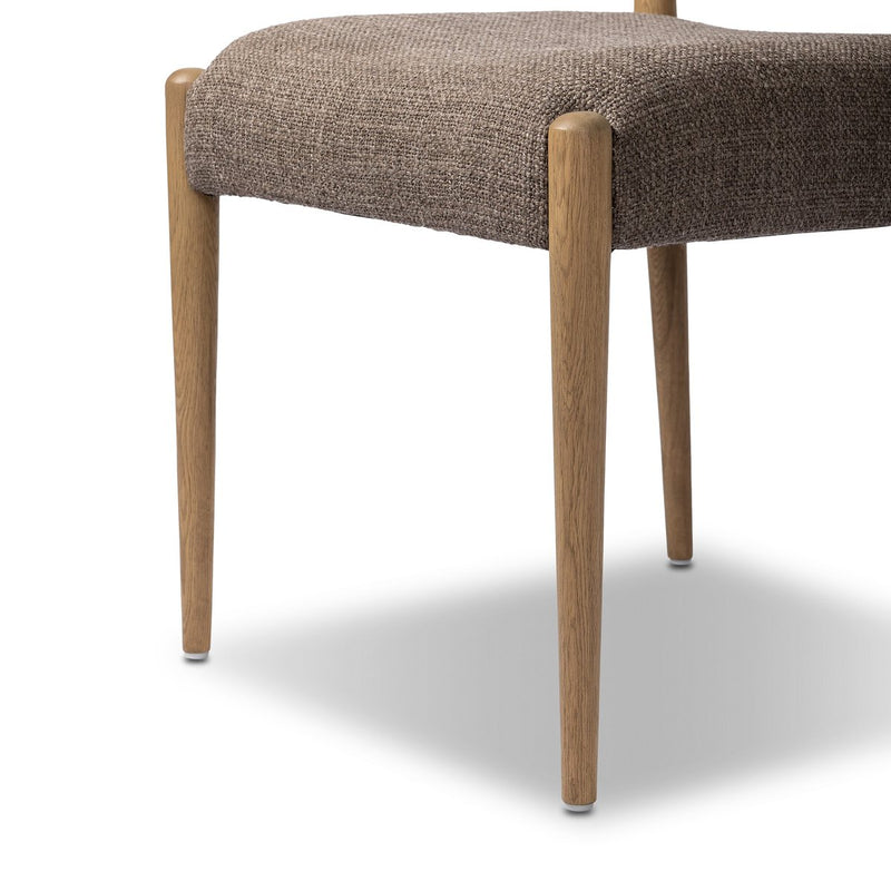 Jayla Armless Dining Chair - Saxon Mink