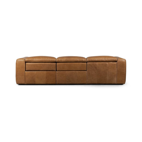 Radley Power Recliner 3-Piece Sectional W/ Chaise - Sonoma Butterscotch
