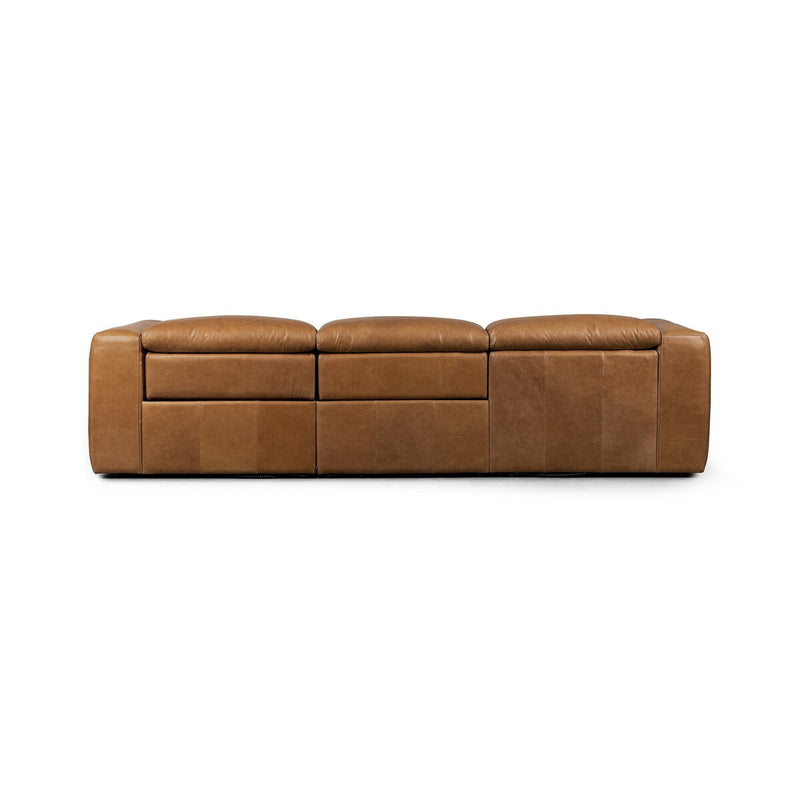 Radley Power Recliner 3-Piece Sectional W/ Chaise - Sonoma Butterscotch