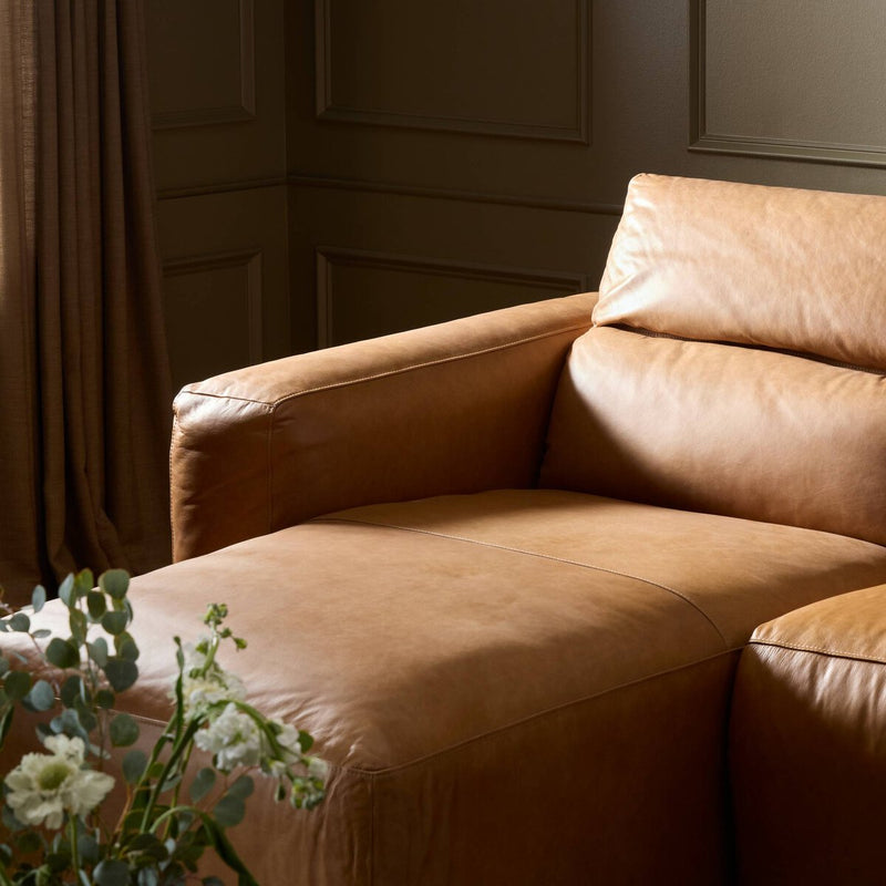 Radley Power Recliner 3-Piece Sectional W/ Chaise - Sonoma Butterscotch