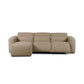 Radley Power Recliner 3-Piece Sectional W/ Chaise - Crypton® Nomad Taupe