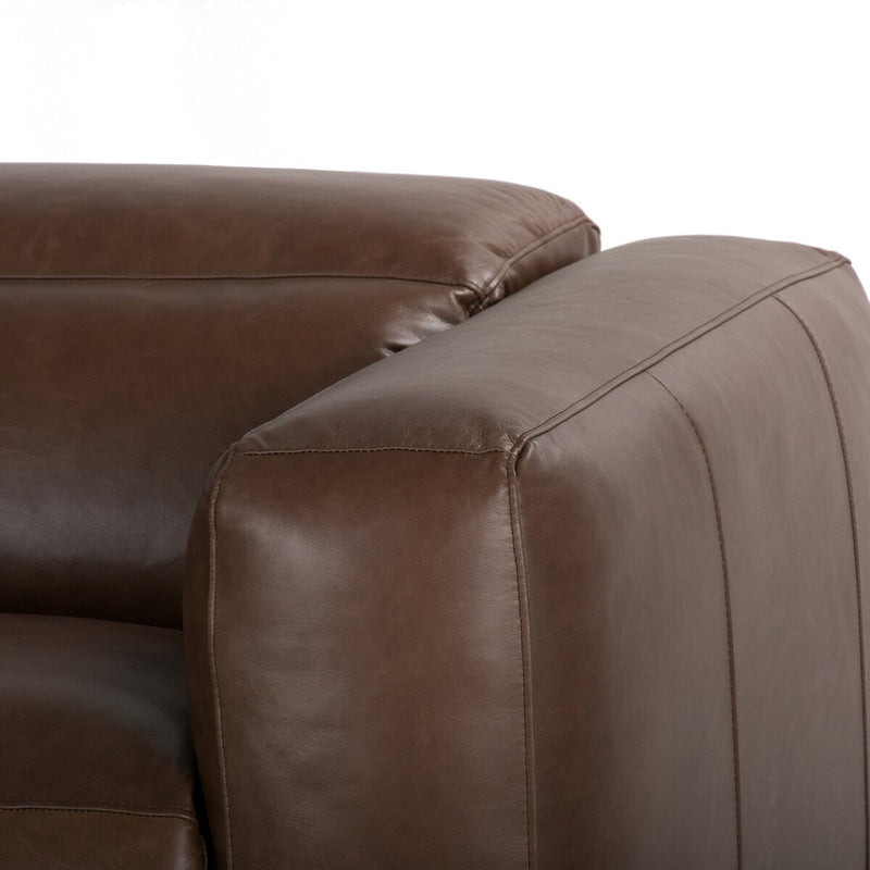 Radley Power Recliner 3-Piece Sectional W/ Chaise - Sonoma Coco