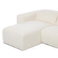 Radley Power Recliner 3-Piece Sectional W/ Chaise - Crypton Nomad Snow