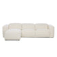 Radley Power Recliner 3-Piece Sectional W/ Chaise - Crypton Nomad Snow