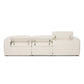 Radley Power Recliner 3-Piece Sectional W/ Chaise - Crypton Nomad Snow
