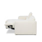 Radley Power Recliner 3-Piece Sectional W/ Chaise - Crypton Nomad Snow