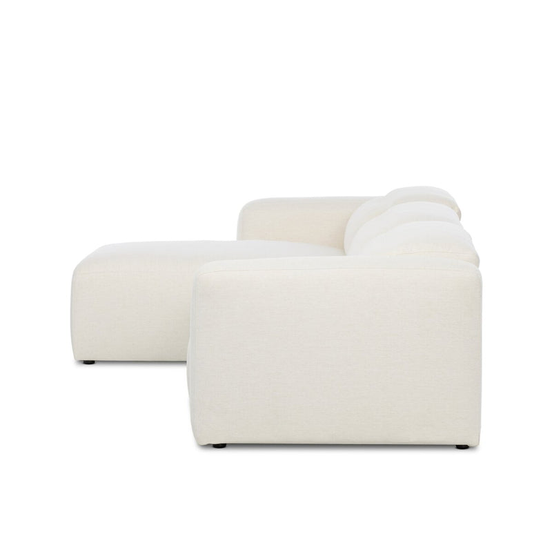 Radley Power Recliner 3-Piece Sectional W/ Chaise - Crypton Nomad Snow