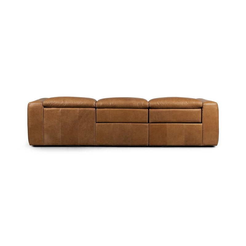 Radley Power Recliner 3-Piece Sectional W/ Chaise - Sonoma Butterscotch