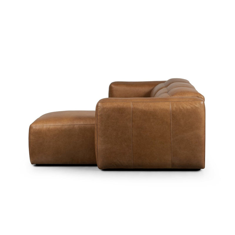 Radley Power Recliner 3-Piece Sectional W/ Chaise - Sonoma Butterscotch