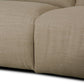 Radley Power Recliner 3-Piece Sectional W/ Chaise - Crypton® Nomad Taupe