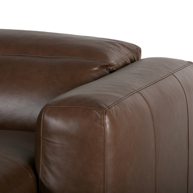 Radley Power Recliner 3-Piece Sectional W/ Chaise - Sonoma Coco
