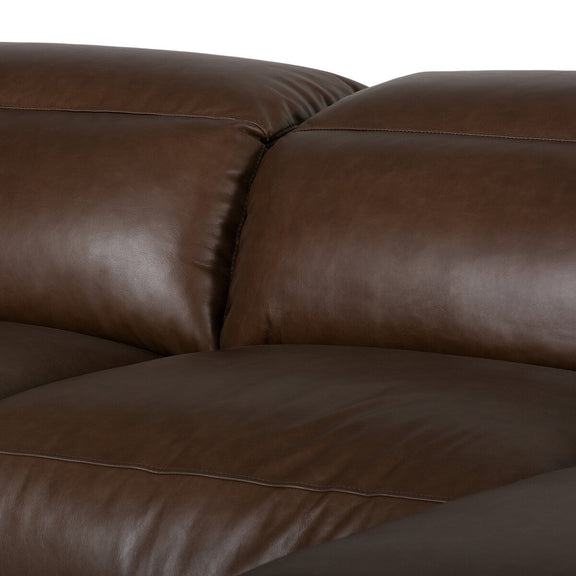 Radley Power Recliner 3-Piece Sectional W/ Chaise - Sonoma Coco