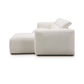 Radley Power Recliner 3-Piece Sectional W/ Chaise - Crypton Nomad Snow
