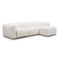 Radley Power Recliner 3-Piece Sectional W/ Chaise - Crypton Nomad Snow