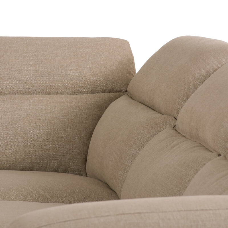 Radley Power Recliner Sectional - Crypton Nomad Taupe