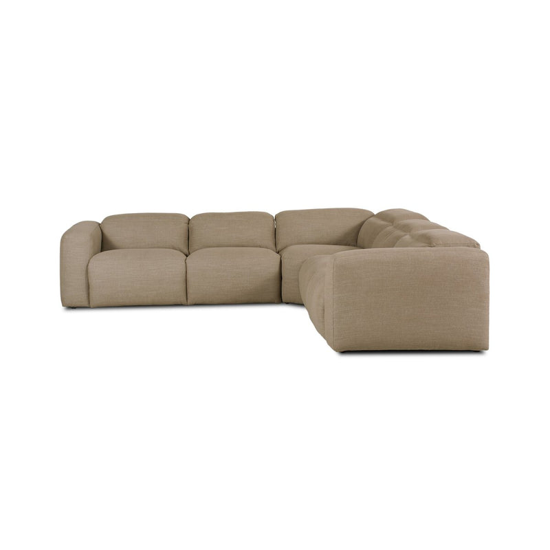 Radley Power Recliner Sectional - Crypton Nomad Taupe